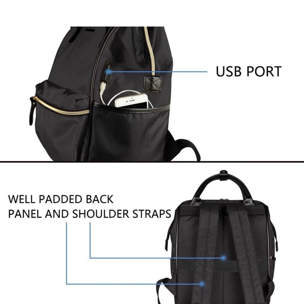 USB laptop backpack - Picture 2 of 6